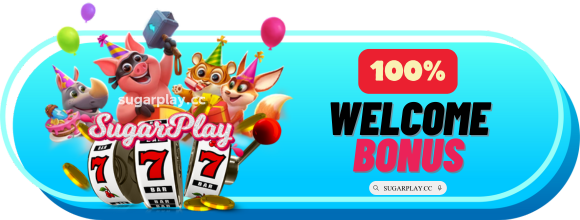 Sugarplay 100% WELCOME BONUS