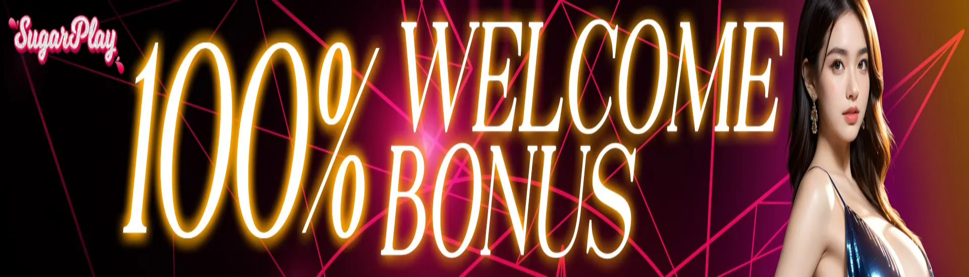 100% WELCOME BONUS